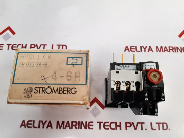 Stromberg Patam 1K6 Thermal Overload Relay 4-6A 660V