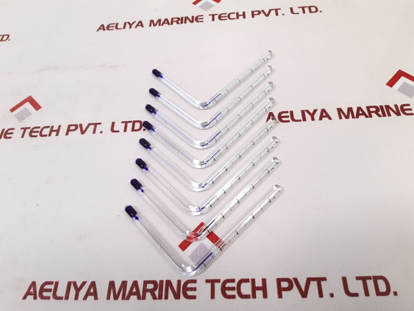 Set Of 8X 175B 0+200Â°C/40 Din16182B Thermometer