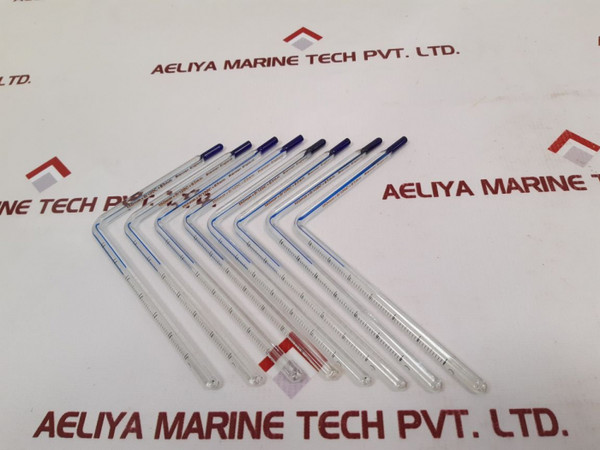 Set Of 8X Brannan 150Mm×0/120C×63Mm Thermometer