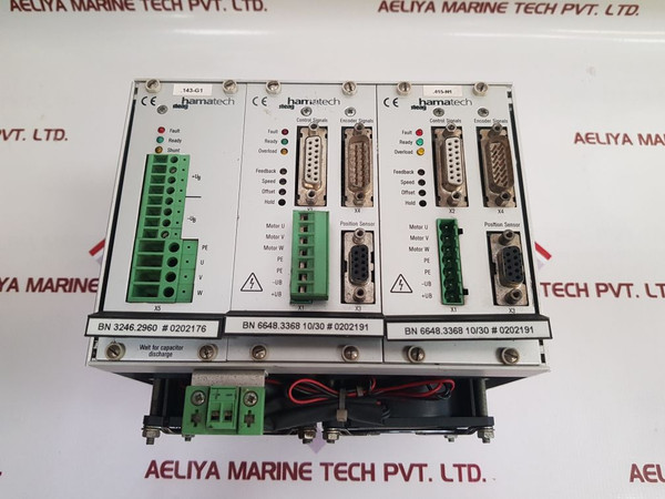 Steag Hamatech Bn 6648.3368 10/30 0202191/Bn 3246.2960 0202176 Motion Controller