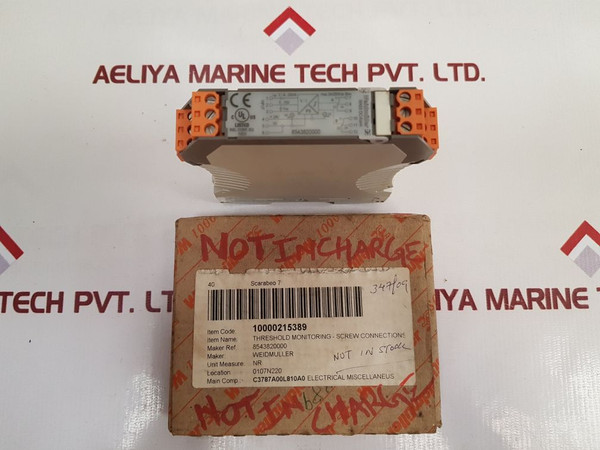 Weidmuller 8543820000 Was5 Dc/Alarm