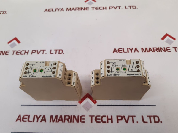 Weidmuller Egr 230V~ Relay New