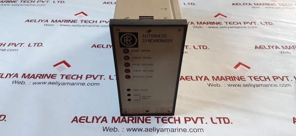 Regulateurs as11/01 automatic synchroniser