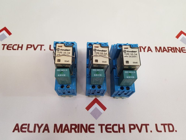 Finder 94.04 Relay With Base 55.34