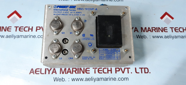 Power-one hn5-9/ovp-a power supply, international series