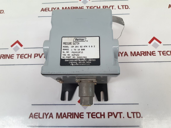 Switzer Gm 201 02 A7K 5 B Z Pressure Switch 50001561