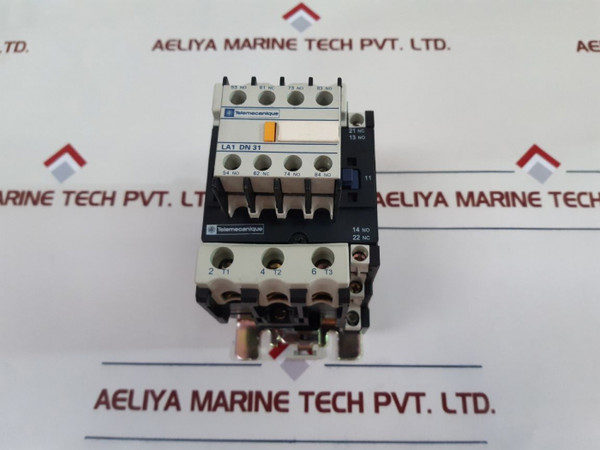 Telemecanique/Schneider Lc1 D40 11 Contactor La1 Dn31 Contact Block