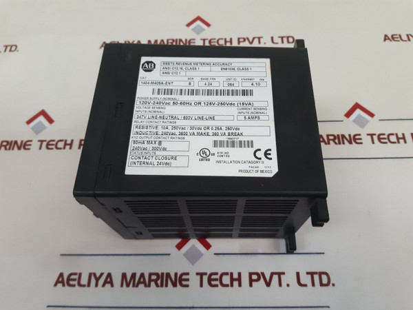 Allen-bradley 1404-m 405A-ent Ethernet Power Monitor Ser B