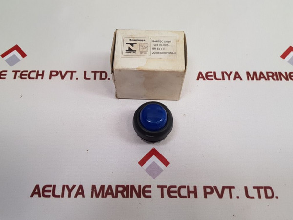 Bartec 05-0003-....Blue Lamp Lens