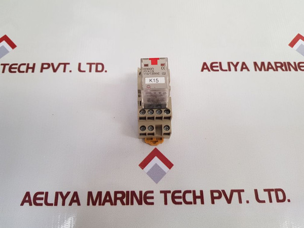 Omron My4In Safety Relay With Base 5A 250Vac