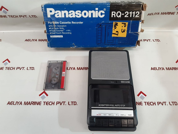 Panasonic Rq-2112 Portable Cassette Recorder