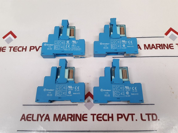 Lot Of 6X Finder 40.52 Relay Coil With 95.05 Base