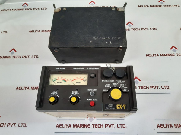 Riken Keiki Gx-7 Oxygen And Toxic Portable Gas indicator