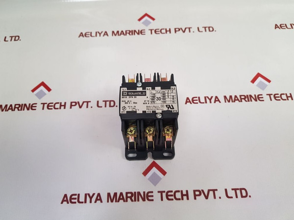 Square D 8910 Dpa 33 Ser: B Definite Purpose Contactor 25301801 B81 New
