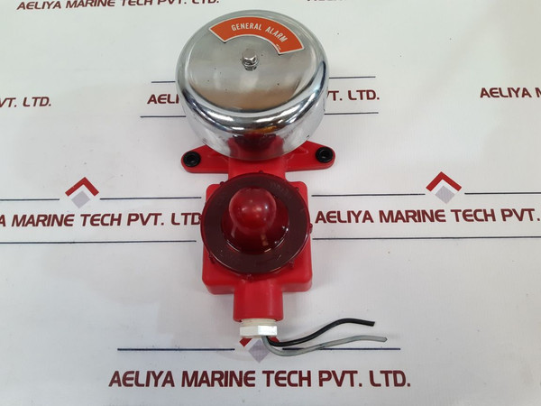 Sanshin Electric Nbu-l120 Marine Electric Bell Used