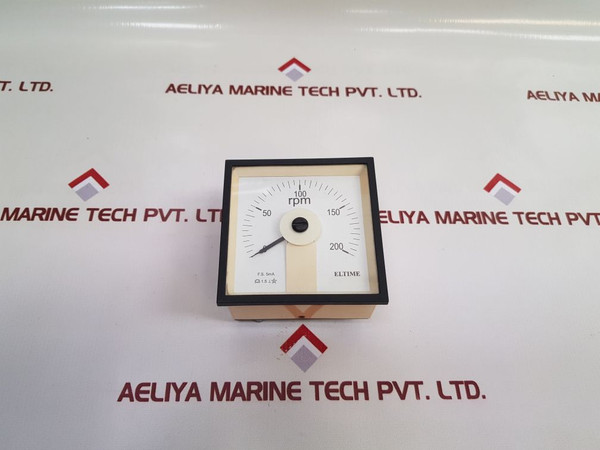 Eltime Rpm Meter 0-200 Used