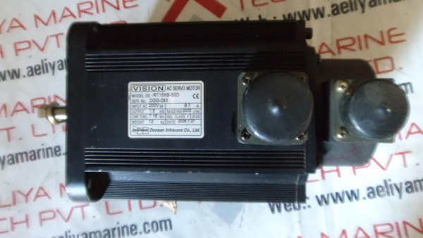 Doosan ds rt15xb 50o vision ac servo motor model no 15xb
