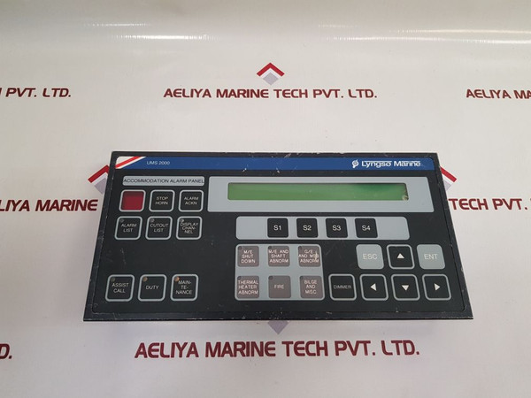 Lyngso Marine Ums 2000 Accommodation Alarm Panel 970403110, 9707
