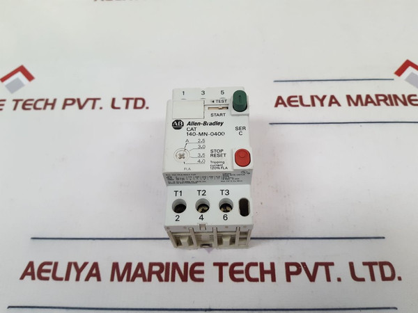 Allen-bradley 140-mn-0400 Manual Motor Starter Ser.C