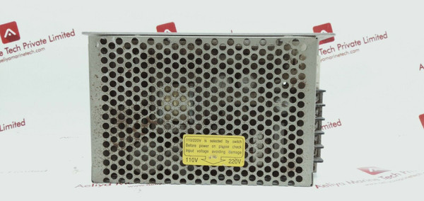 Mean Well S-50-24 Switching Power Supply +24V,2.1A 110/220V 100-120Vac D33100