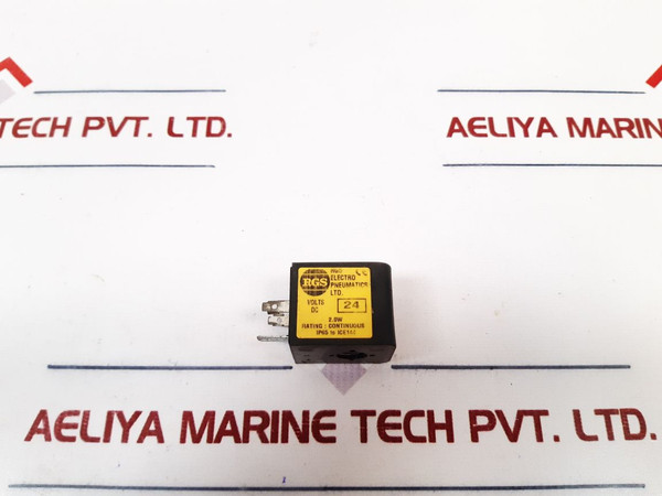 Rgs Electro Pneumatics 24V Dc Solenoid Coil