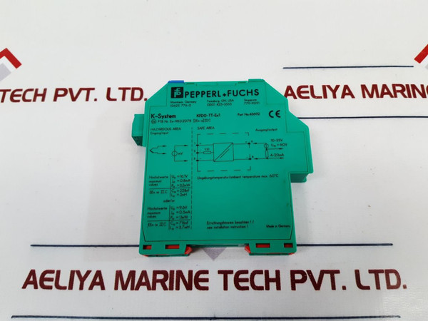 Pepperl+Fuchs Kfd0-tt-ex1 Signal Converter 43692