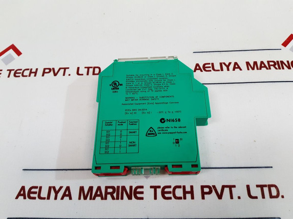 Pepperl+Fuchs K-system Kfd2-scd2-ex1.Lk Current Driver 123524