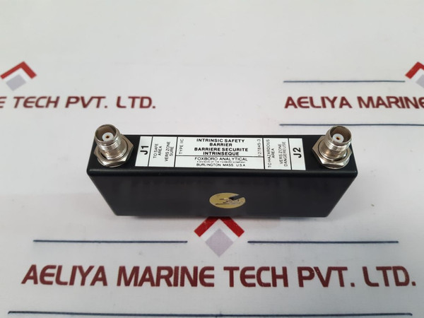 Foxboro Analytical 127845-3 Intrinsic Safety Barrier