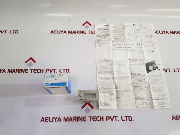 Omron H7Et-bvm Time Counter 5 To 30Vdc