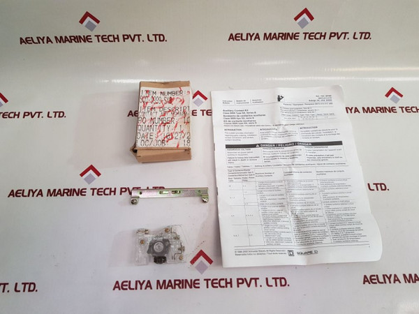 Square D 9999Sx6 Series B Auxiliary Contact Kit Sqd-9999-sx6