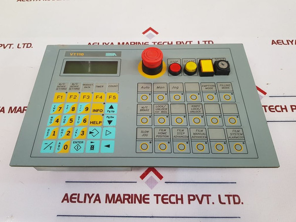 Esa Vt110 Operator Interface Panel Vt1101Sff00 Rev: 4.0 +24 Vcc