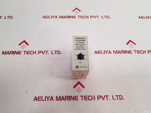 Electromatic S-system Sj 155 220 Ac-current Level Relay 100-500 Ma