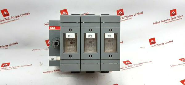 Abb os 160gd03 disconnect switch with fuse cooper bussmann