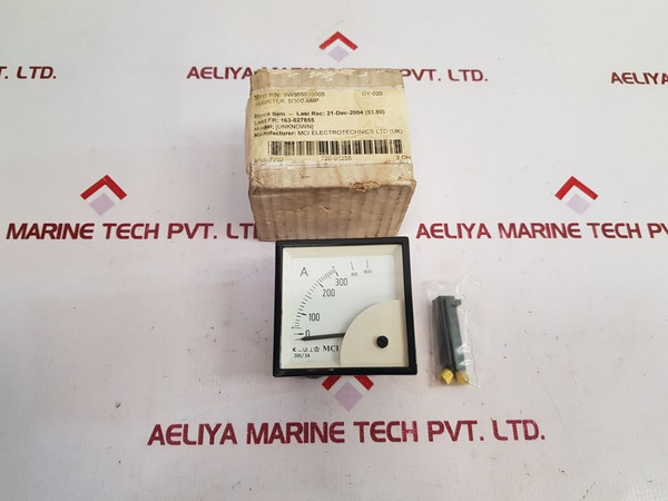 Mci D72Sd Analogue Ammeter Sw865939005