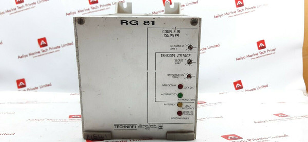 Technirel Rg81 Regulator