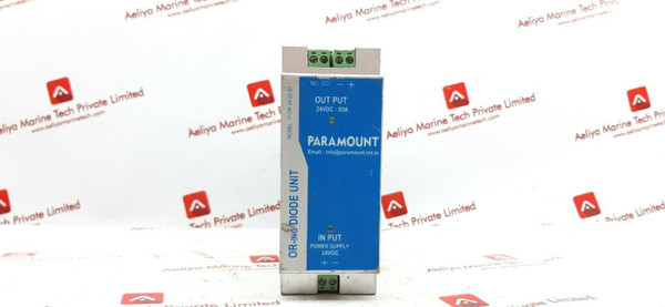 Paramount P-or-24-05-s1 Oring Diode Unit 24Vdc-05A
