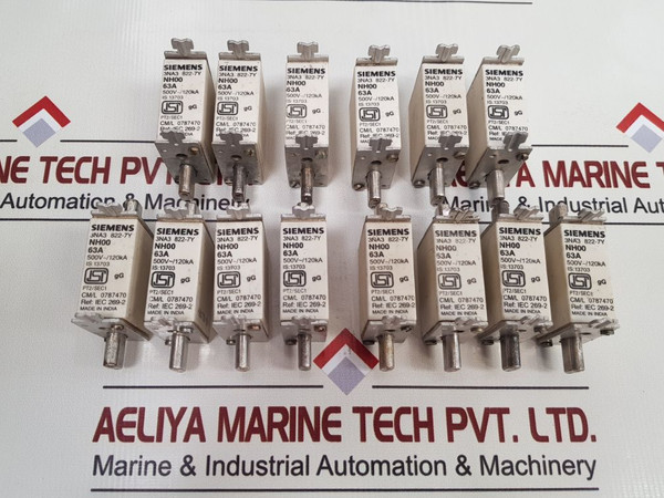 Siemens 3Na3 822-7Y Fuse Iec 269-2, H6 0515 105