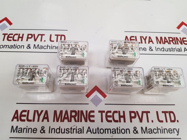 Sungho Shr-ly-4Sn Relay 24Vdc 50/60Hz 10A 250Vac