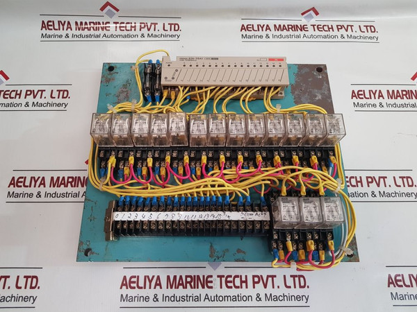 Omron B7A-t6A1 Link Terminal Block With Relay And Socket Assembly