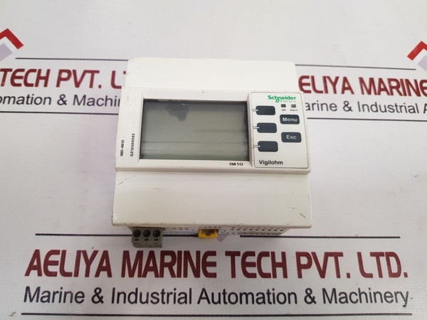 Schneider Electric Vigilohm Imd-im10 Insulation Monitoring Device (Not Working)