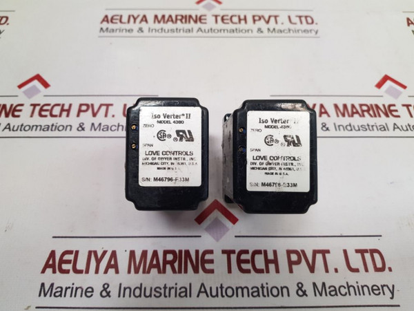 Love Controls 4380 Process Signal Converter/Isolator Iso Verter Ii