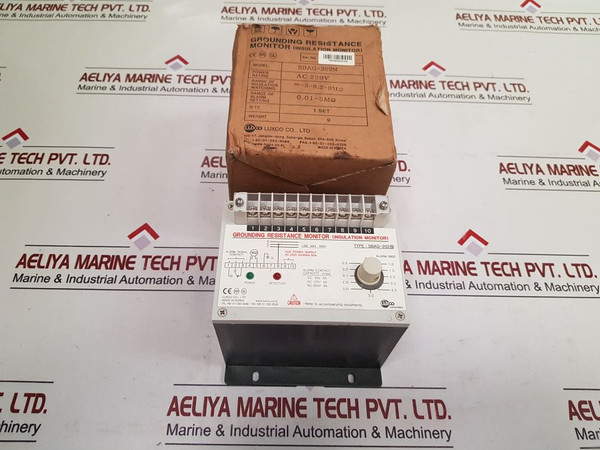Luxco Sbag-202N Grounding Resistance Monitor (Insulation Monitor) New One
