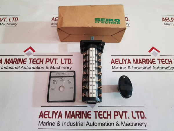 Seiko Electric E N 7X Voltmeter Cam Switch 39A