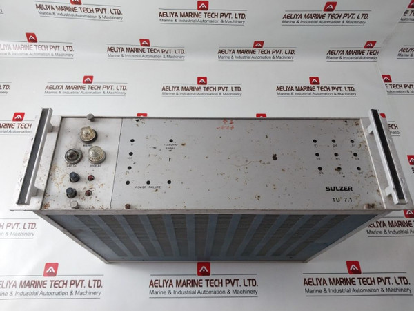 Sulzer Tu 7.1 Power Supply Art No 112.045.629.200 Rev A-XC-HJNRB 849Etaq25 24V Dc 110V Ac Weight 7.180 Kg