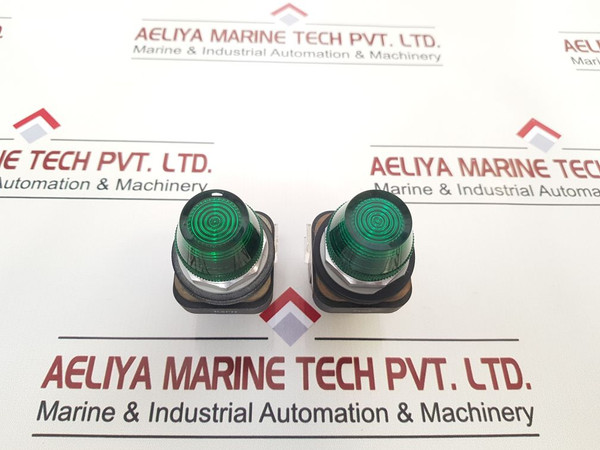 Allen Bradley 800T-q24 Ser.T Green Pilot Light 24V Ac/Dc