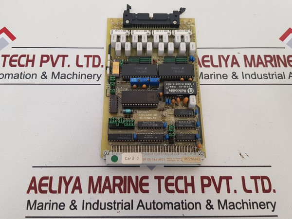 Telefrang J21 Set 68 12-bit A/D Converter Pcb Card
