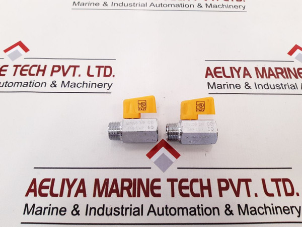 Parker Mv608 Plated Brass Ball Valve 3/8