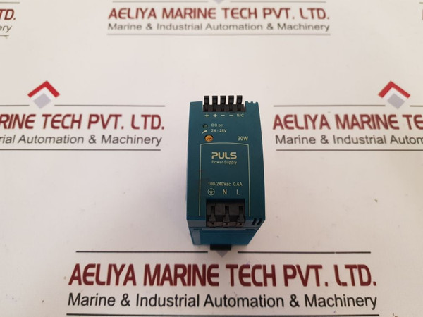 Puls Power Ml30.100 Power Supply E207953/E246877 30W Dc 24-28V 1.3A Ac 100-240V