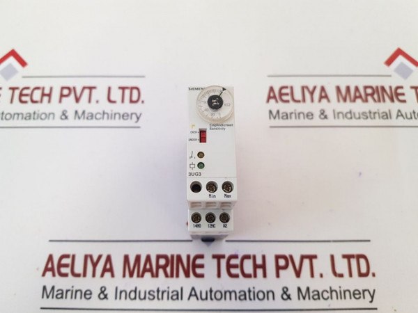 Siemens 3Ug3501-1Al20 Monitoring Relay 230Vac 50/60Hz
