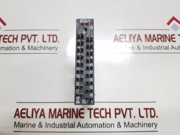 Deuta Werke Bss6/1 Wy Output Relay 24V